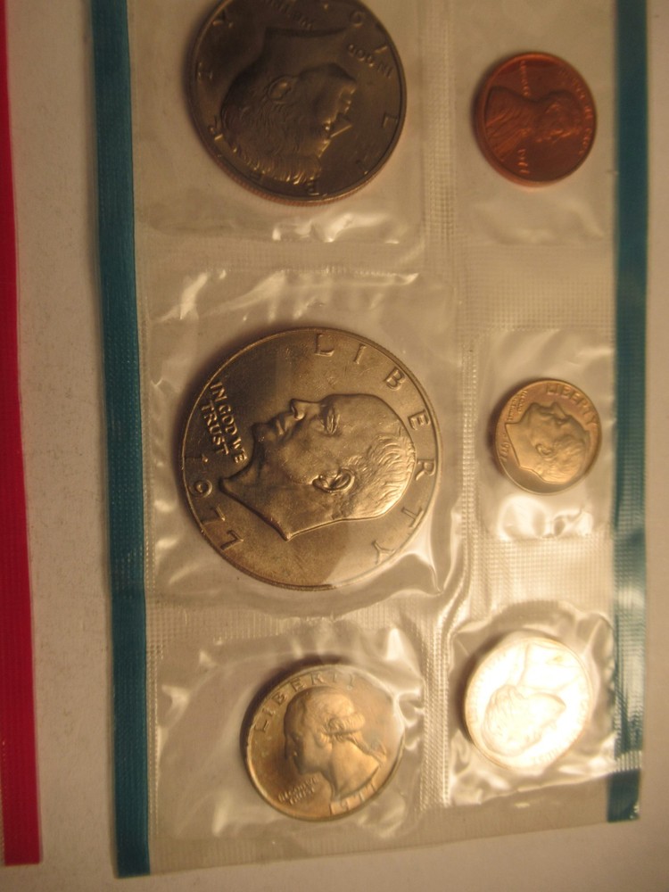 1977 US Mint Uncirculated Set, US Mint Packaging