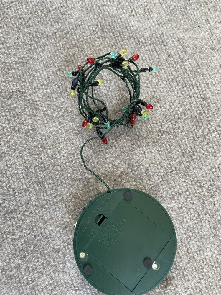 Lightables 25 Mini Lights Multi Color Solid & Flashing Strand & Adapter Xmas