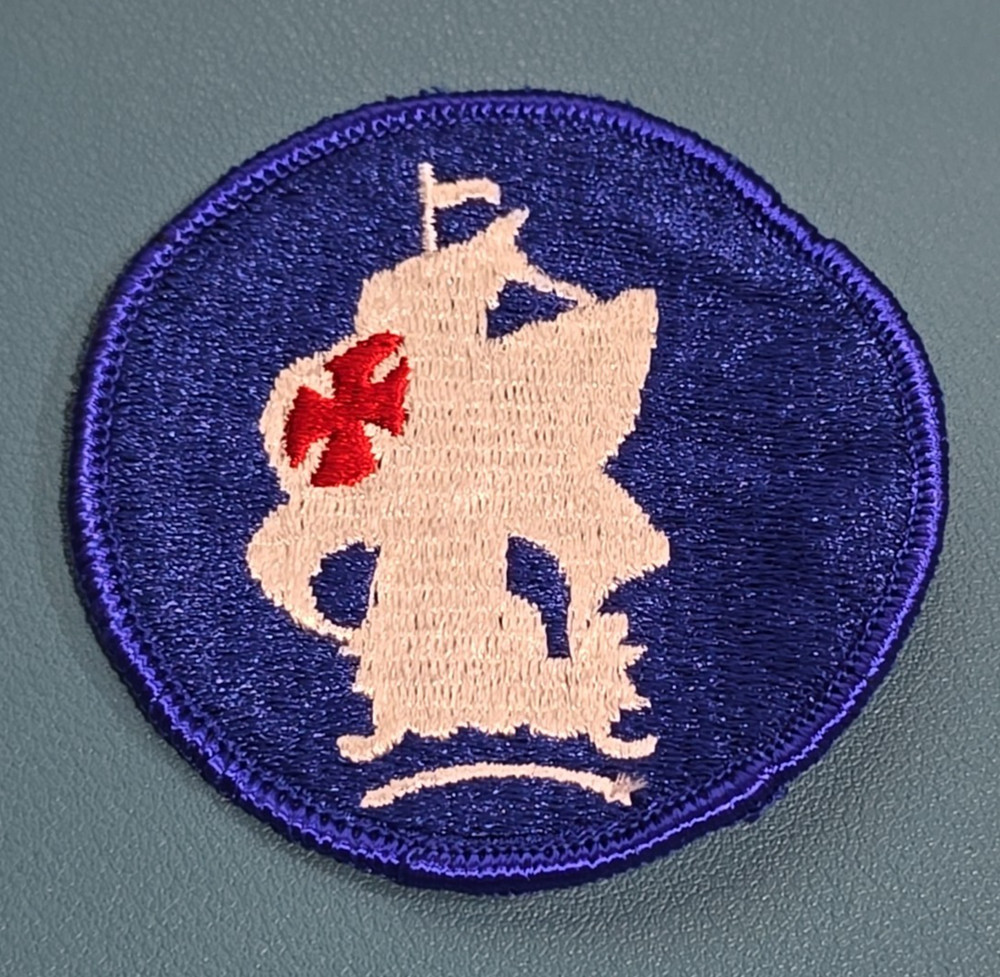 US Army Caribbean Defense Command- Sew/Iron on Back Patch--Original WW-II*