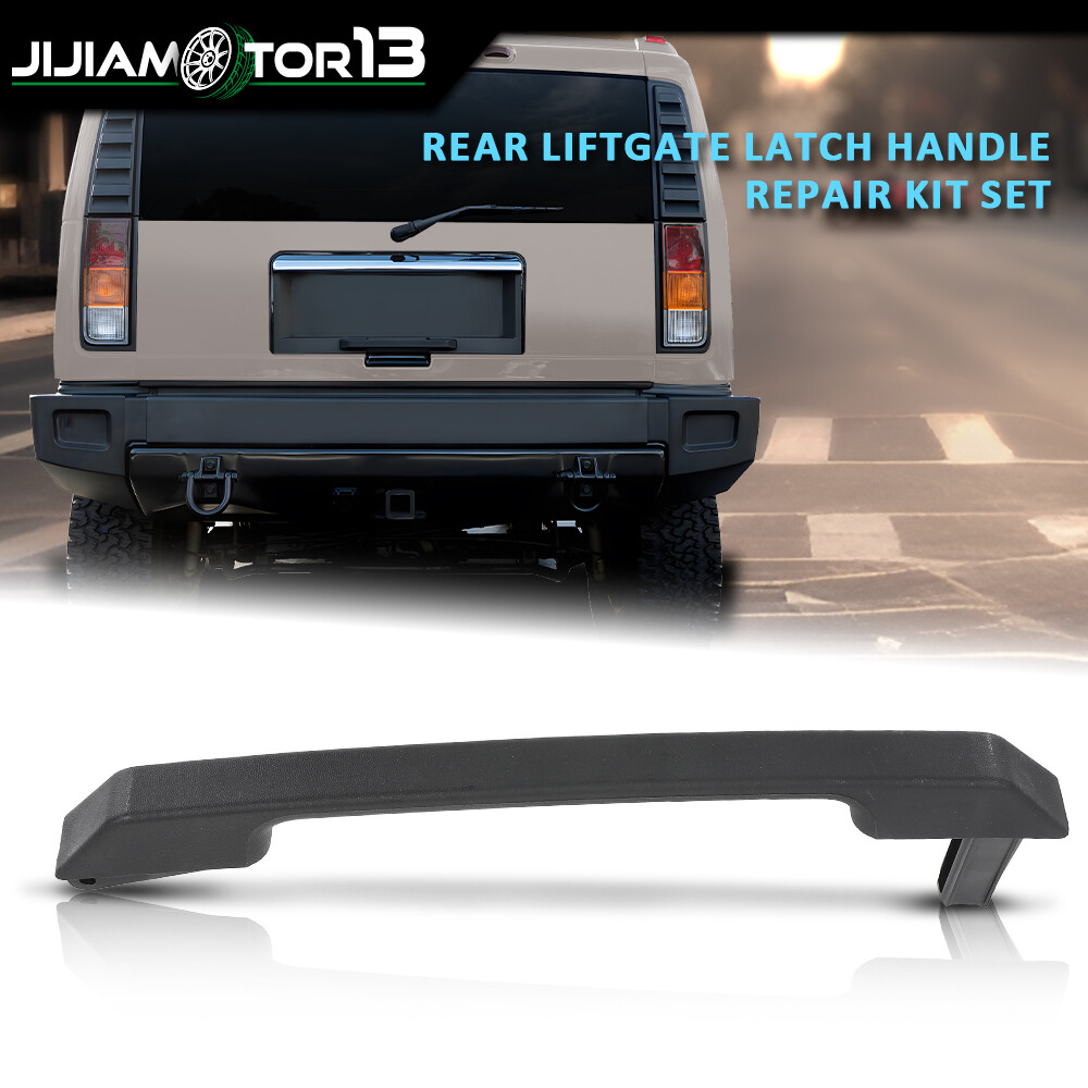 Fit For Hummer H2 2003-2009 Textured Black Tailgate Handle Lift Gate Handle