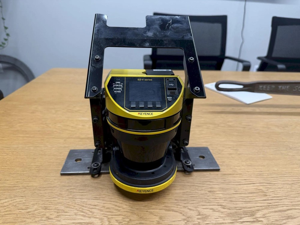 2024 KEYENCE MODEL SZV04X SAFETY LASER SCANNER, MULTI-FUNCTION TYPE, WITH CAMERA