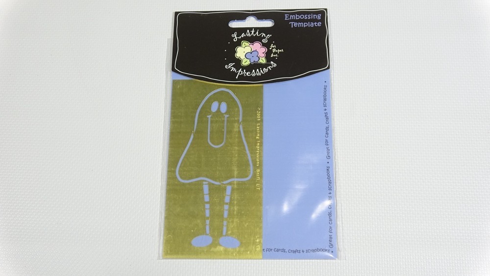Lasting Impressions Embossing Template Long Legged Ghost L9154 - 2003