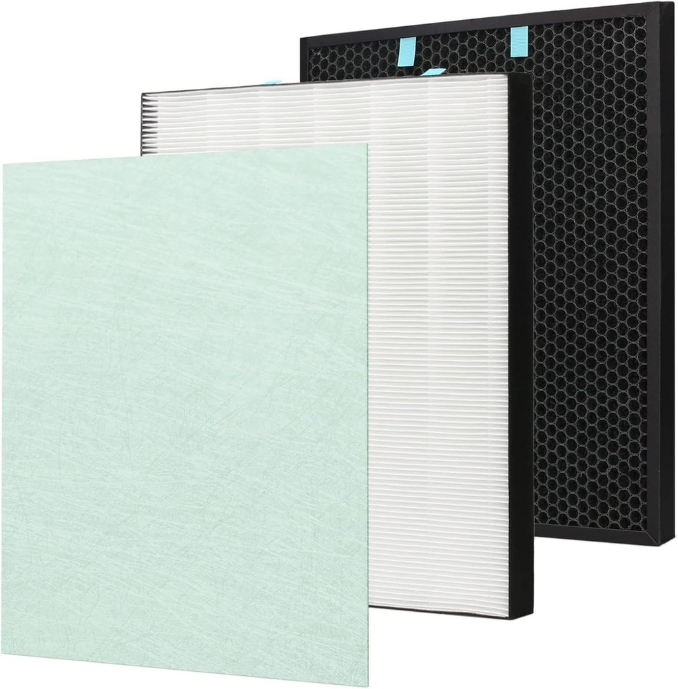 Replacement Post Filter and Carbon Pre Filter compatible for Bissell Air400, ...