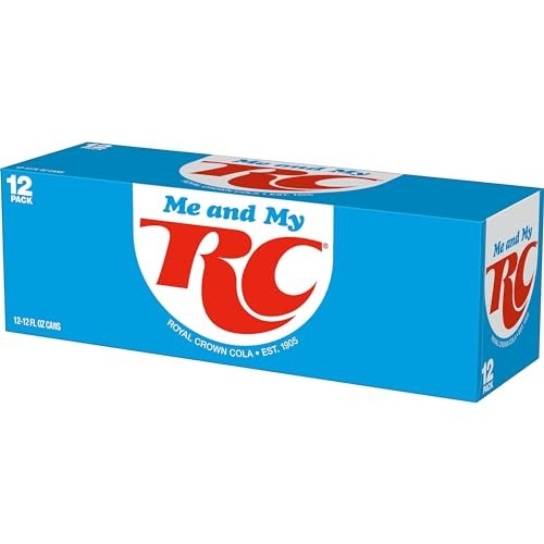 RC Cola Soda, 12 fl oz cans, 12 pack