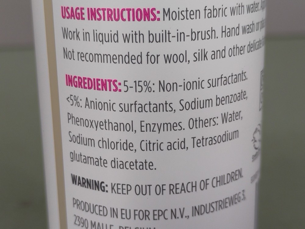 Ecover UK Stain Remover 200ml 6.7oz 6-Pack