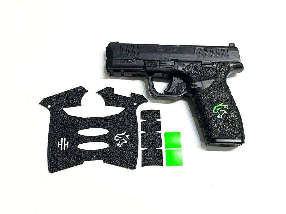 HANDLEITGRIPS Textured Rubber GUN GRIP for Springfield Hellcat PRO