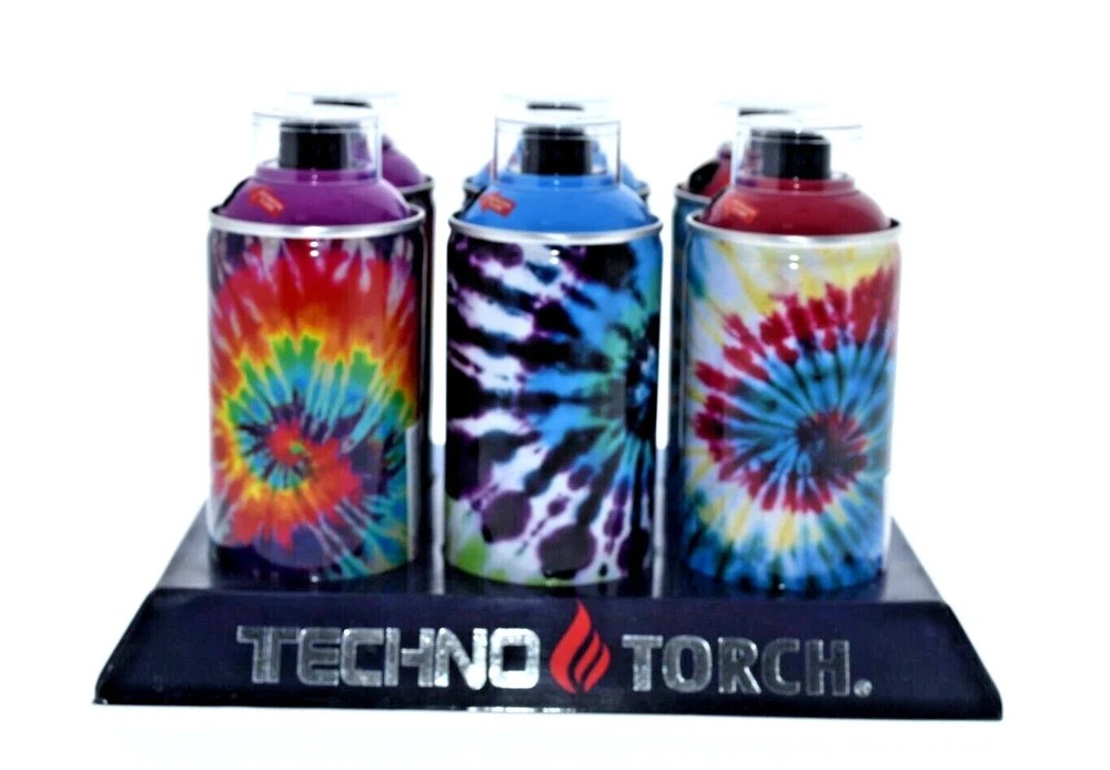 Techno Spray Can Torch Lighters – Windproof & Refillable Butane Lighters