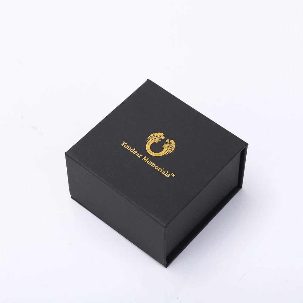 Small Urn for Human Ashes - 1.6'' Handicrafted - Beautiful Tiny Blue
