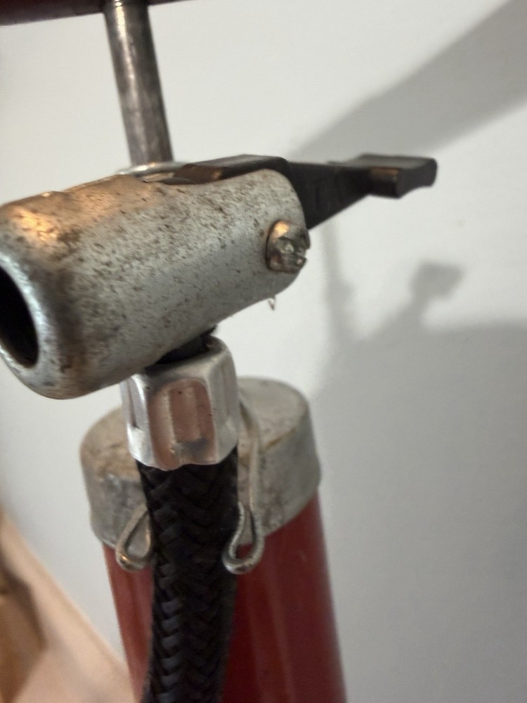 Vintage Bicycle Tire Floor Pump - Works