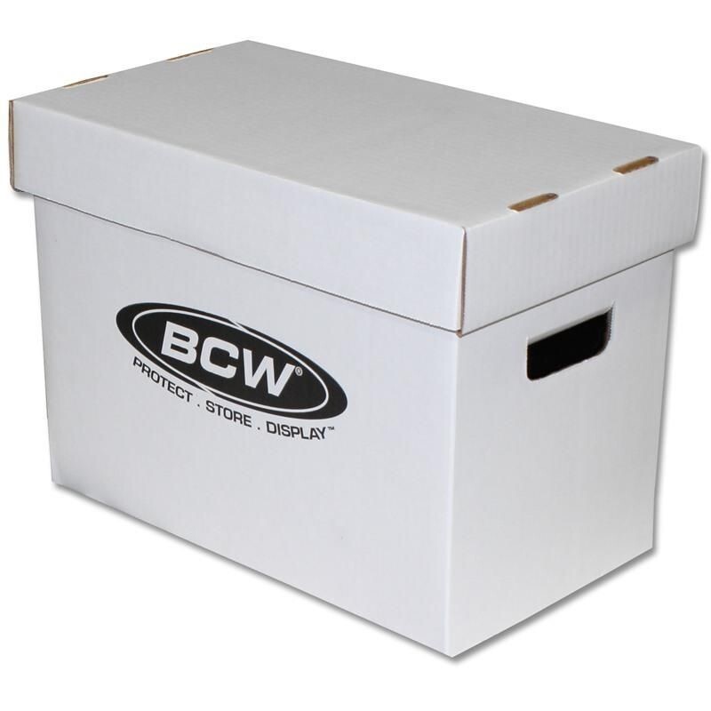 BCW Magazine Comic Storage Archive Box Double Thickness Doc Quality Cardboard