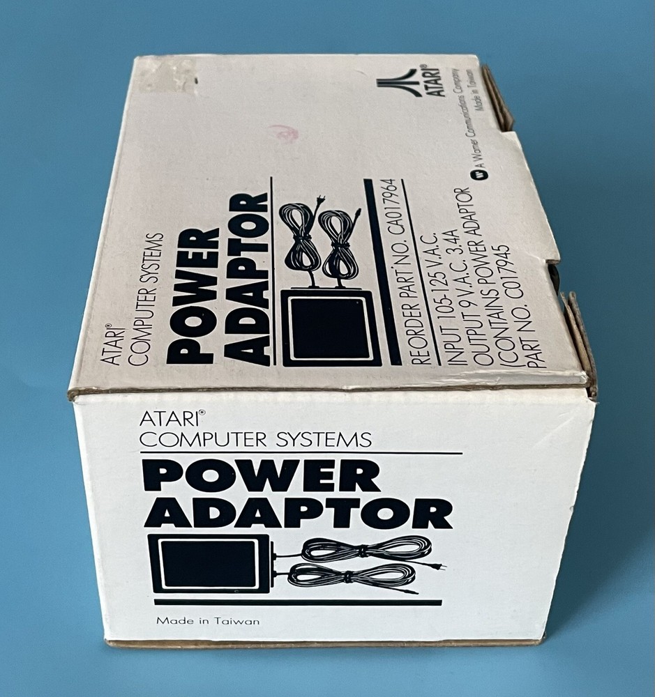 OEM Box Only — For Atari Power Adapter CA017964 — For Atari 400/800 Computers