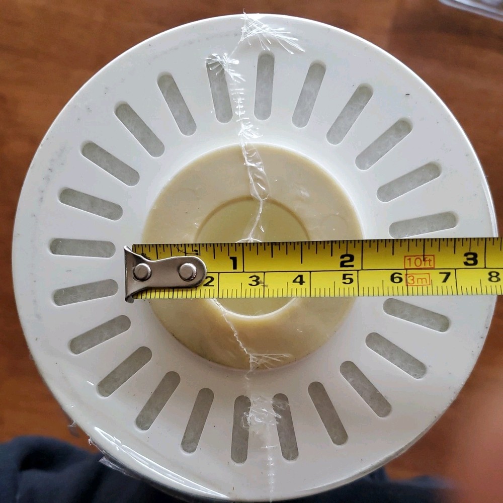 us filter ametek granular activated carbon cartridge filter 9.5x4.5" 2"center