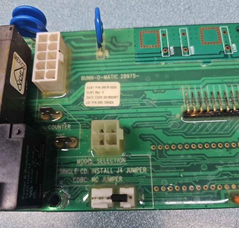 BUNN-O-MATIC 28975 CONTROL BOARD