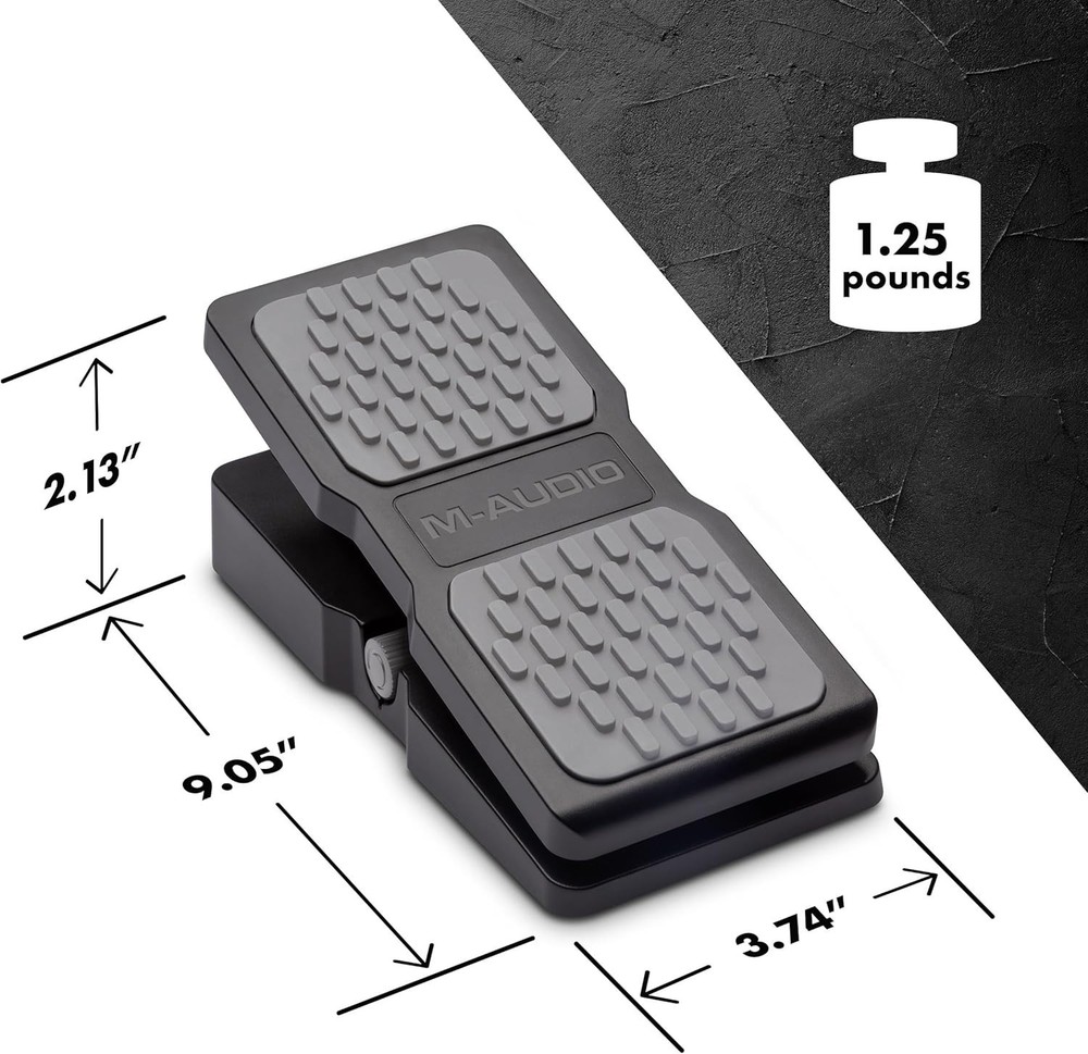 Robust EX-P Expression Pedal for Smooth Modulation Control in Music Performance