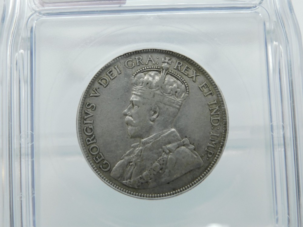 1929 GRADED CANADA 50 CENT ~ ICG EF40 (BT1122)