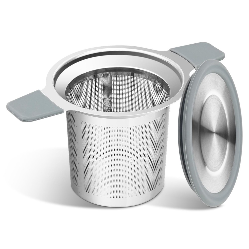 Ohtomber Tea Infuser Strainers, Stainless Steel Loose Leaf Tea Strainer Step...