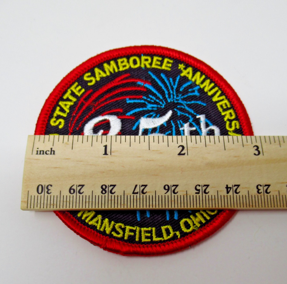 Good Sam Patch Ohio Samboree 35th Anniversary 2002 Mansfield Fireworks