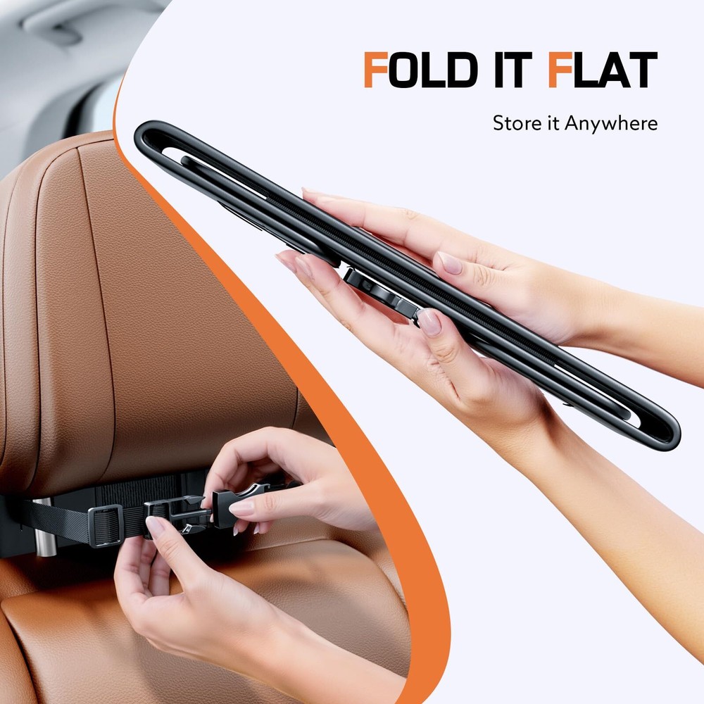 Premium PU Leather Car Tissue Holder - Fits Standard Rectangular Tissue Boxes