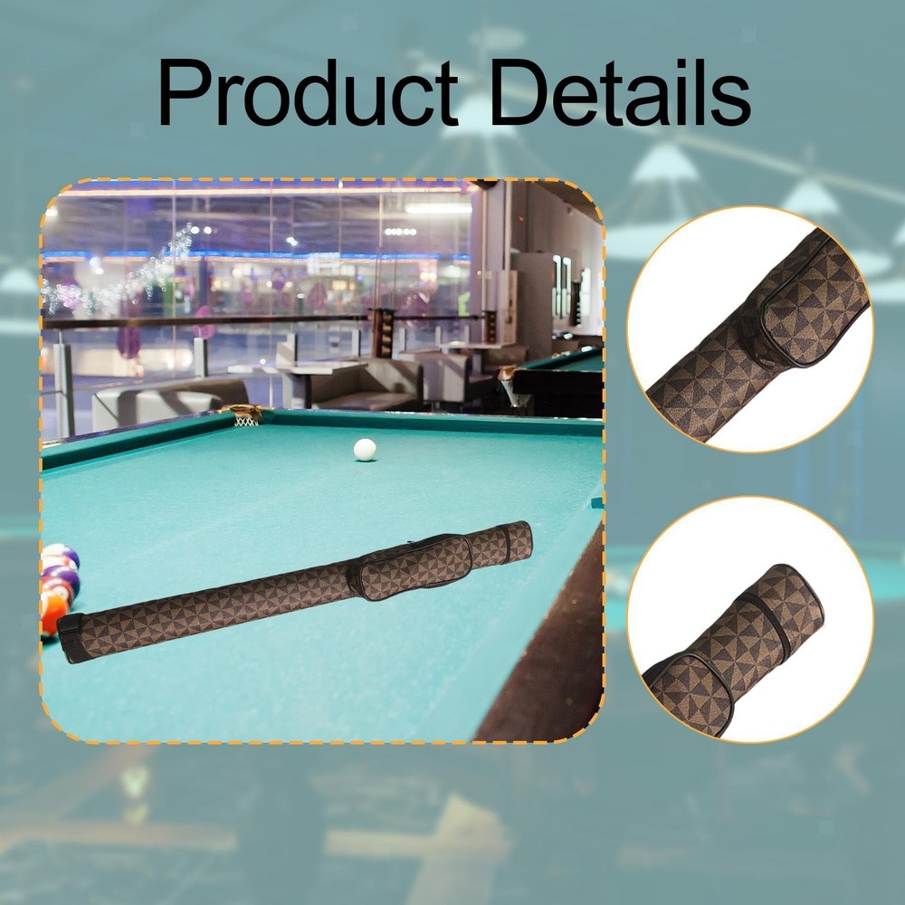 Billiard Pool Carry Box 1/2 Pool Cue Accessories