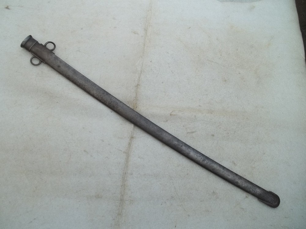 Antique British 1885 Pattern Cavalry Trooper's Sword Scabbard