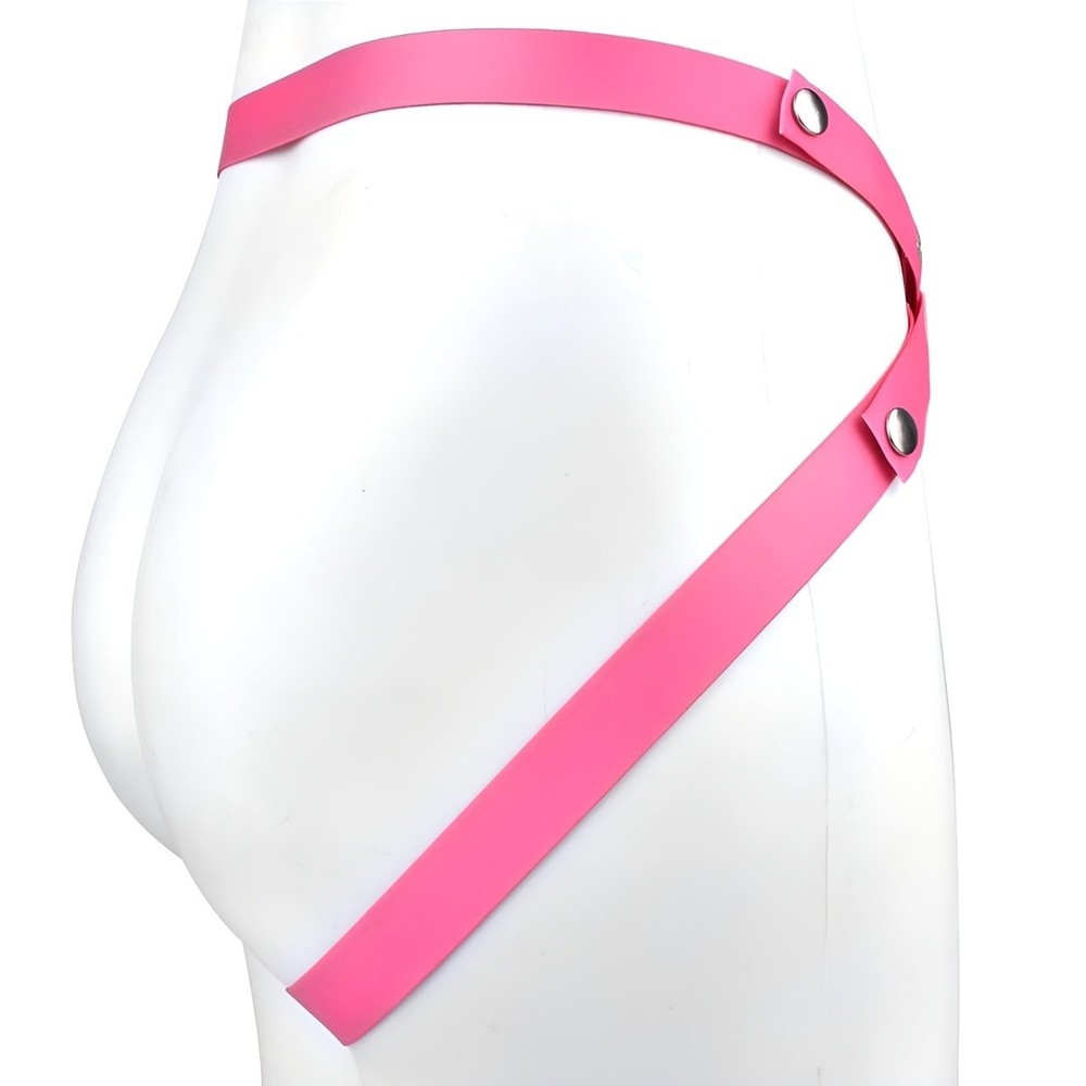 Chastity Cage Belt Elastic Annex Auxiliary Adjustable Accessory Strap Underwear