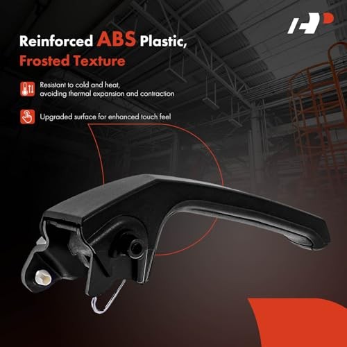 Rear Right Passenger Side Interior Door Handle Compatible with Ram 1500 2011