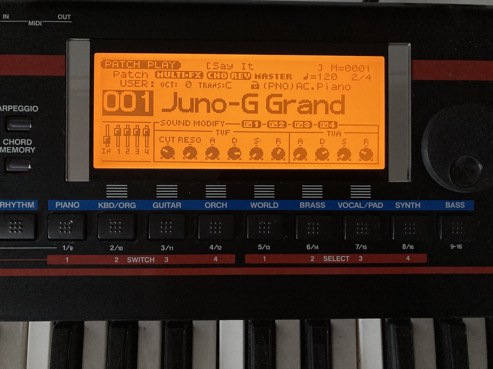 Roland Juno-G Juno g replacement screen LCD display NEW