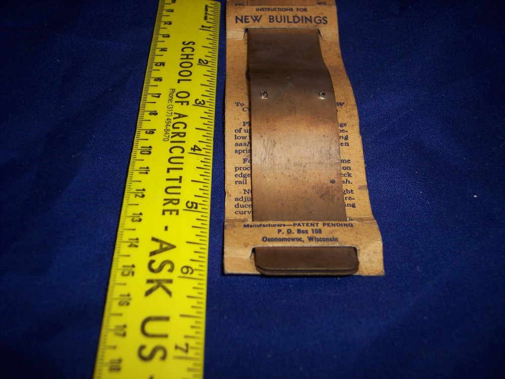 Vintage Jiffy Window Control Spring Sash Leidgen Specialty (2-Pack)