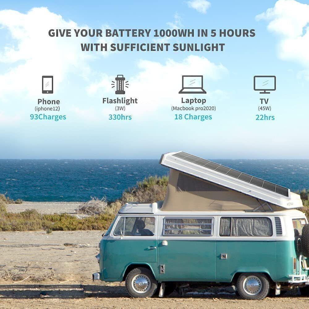 200W 12V Mono Module Solar Panel 200 Watt Portable Design Solar Panel RV Marine