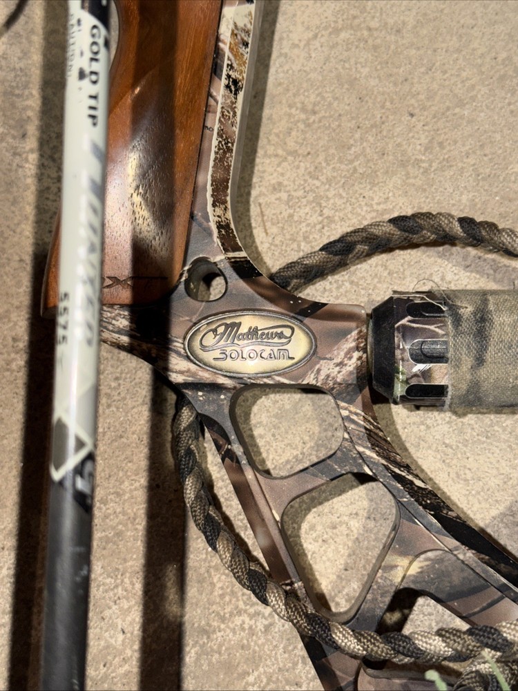 Matthews solo cam SE4 composite limb system Bow