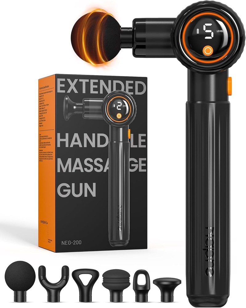 Massa Gun with Extens Handle and 3 Adjustable Angles, Deep