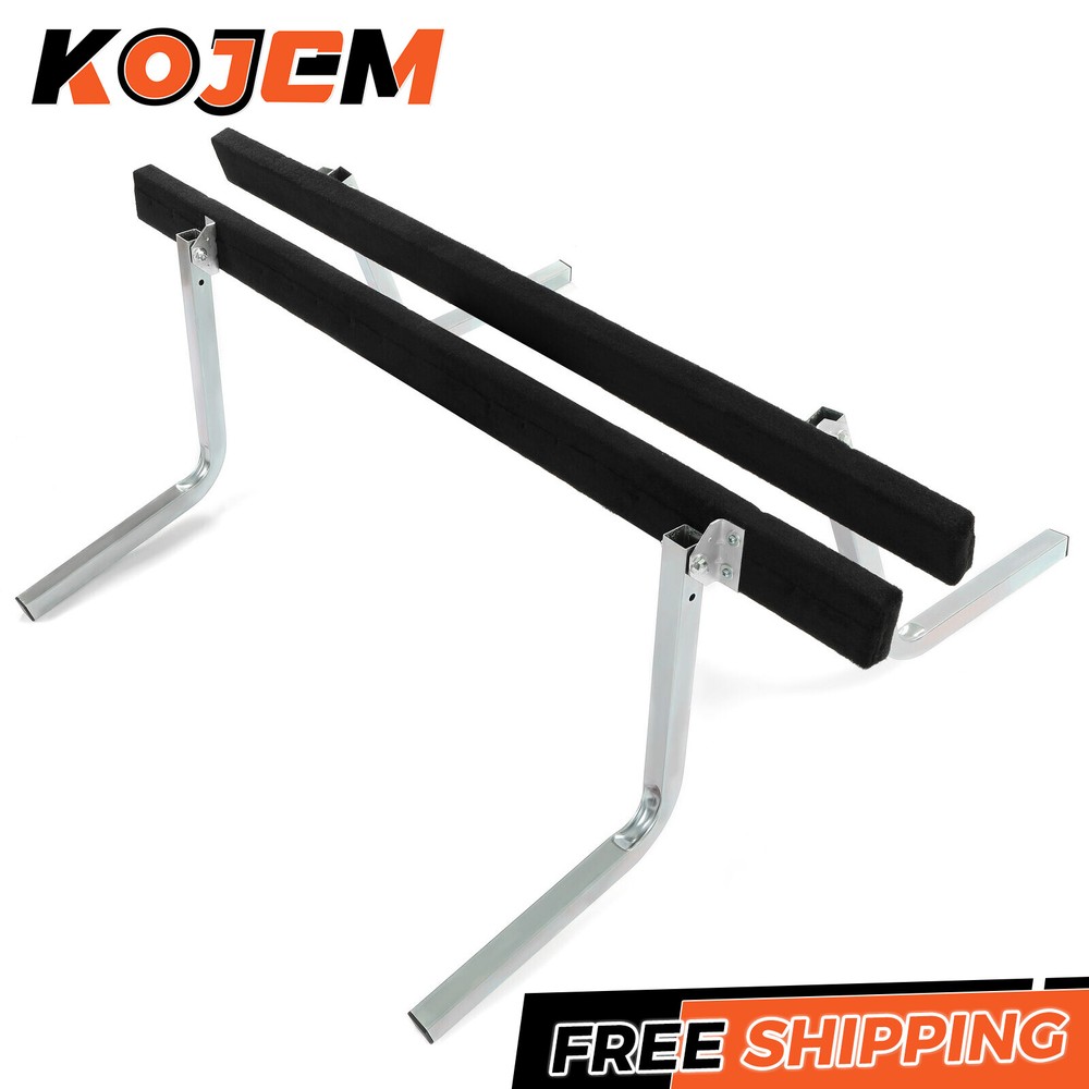 5' Adjustable Boat Trailer Guide Bunk Board Bunkboard Guide-On Rails Zinc-Plated