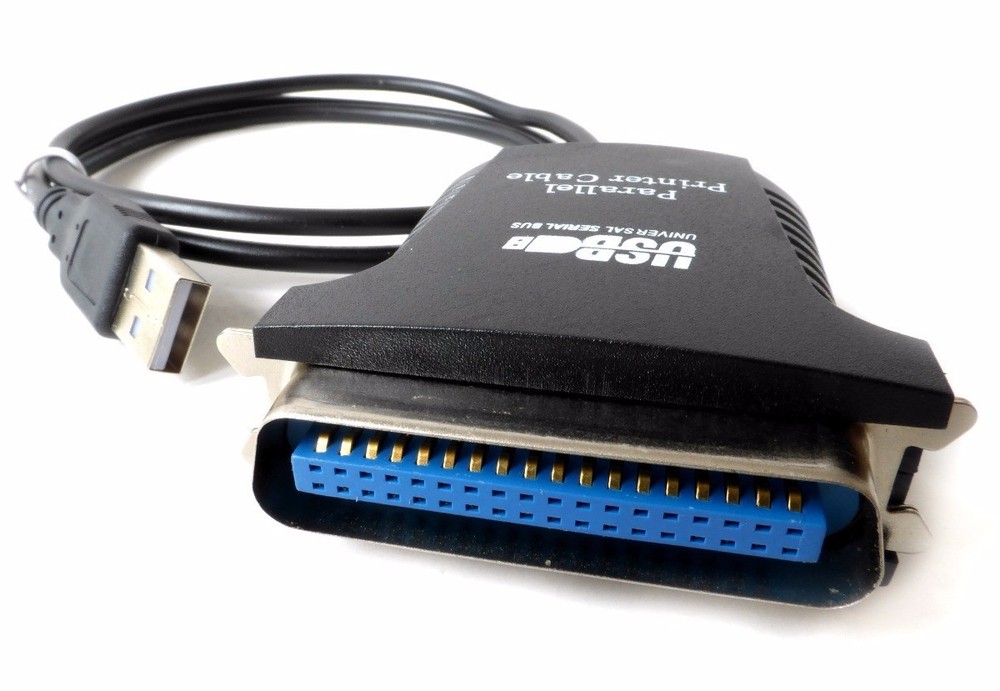 USB to Parallel Printer ADAPTER Cable convert USB A to Centronics 36 pin M/M 30"