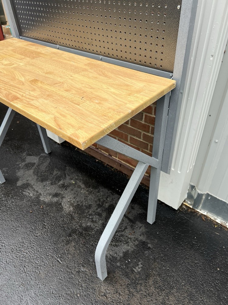 folding work bench table 46”x19” tabletop see details