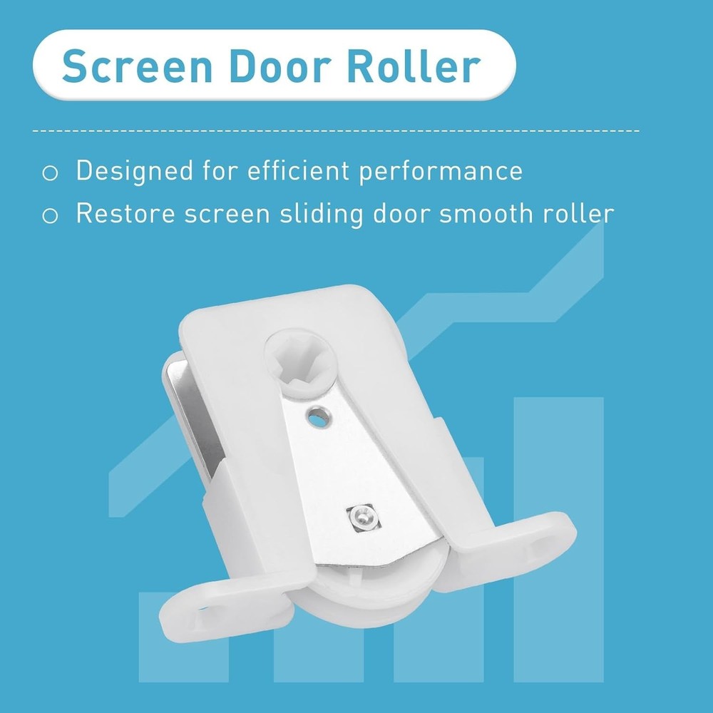 Sliding Screen Door Rollers Replacement Kit Fit for Andersen Part Before 1991...