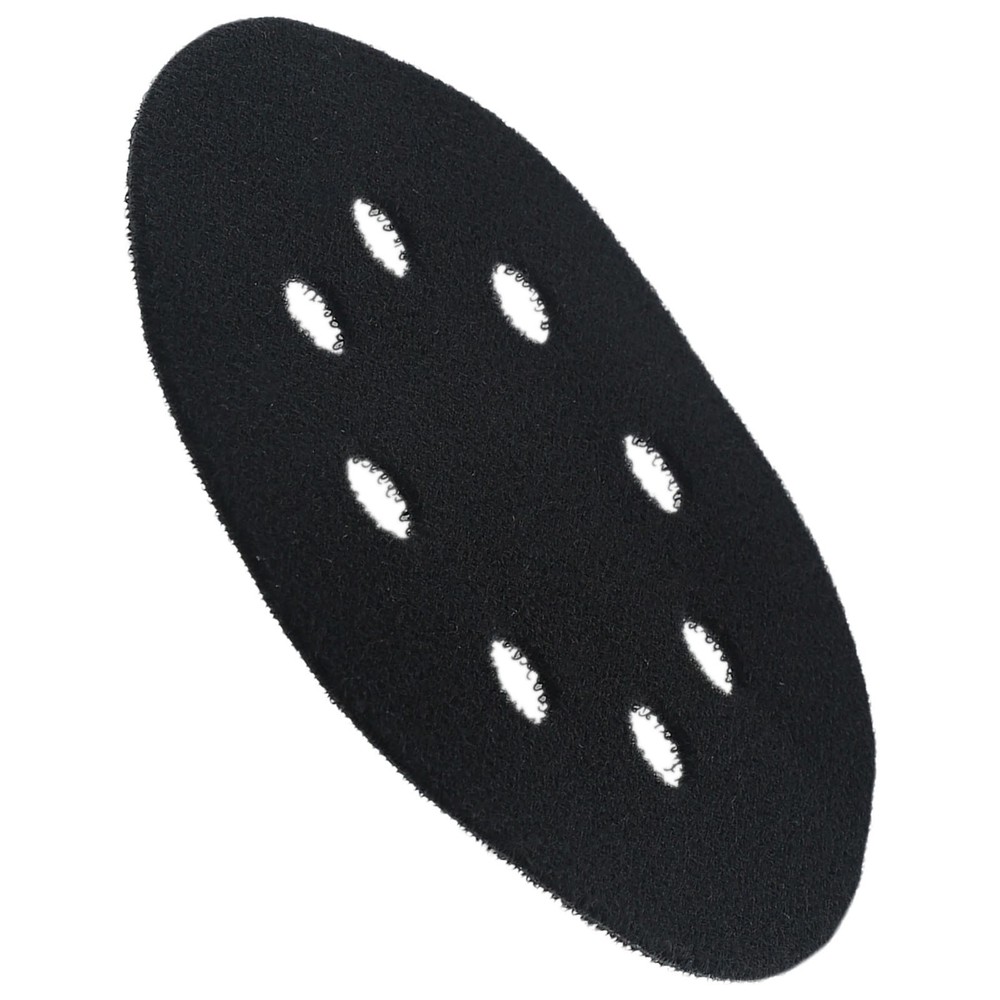 Convenient Flocking Protection Pad for Sanding Discs (5 Inch 8 Hole Design)