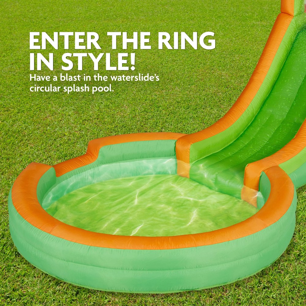Sunny & Fun Inflatable Single Ring Water Slide Park