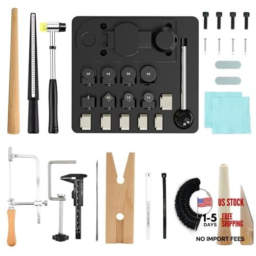 Ring Bender Tool Ring Bending Tool, Spoon Rings Maker Machine Jewelry Black 2