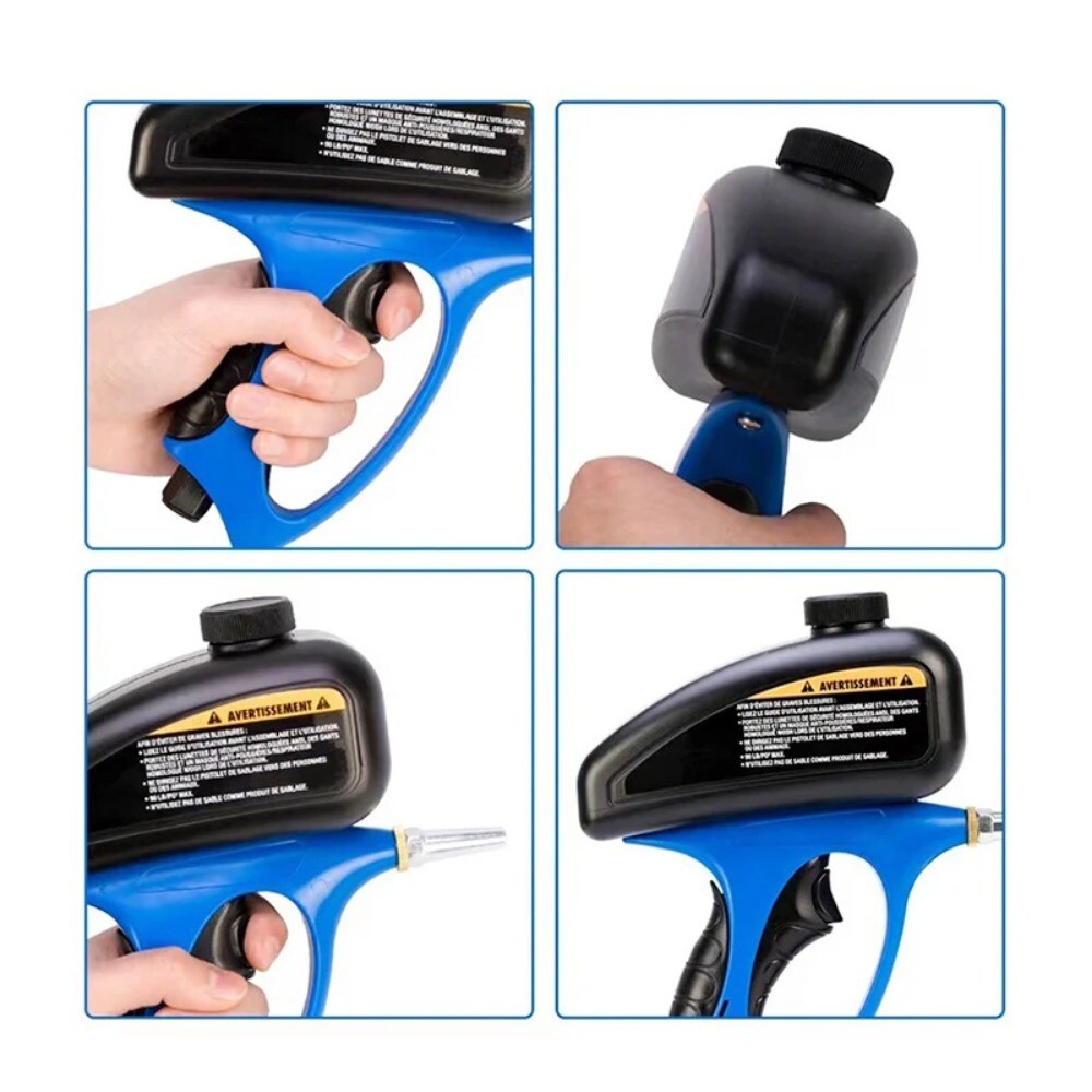 SB-255A Portable Handheld Sandblasting Gun Pneumatic Sandblasting Machine