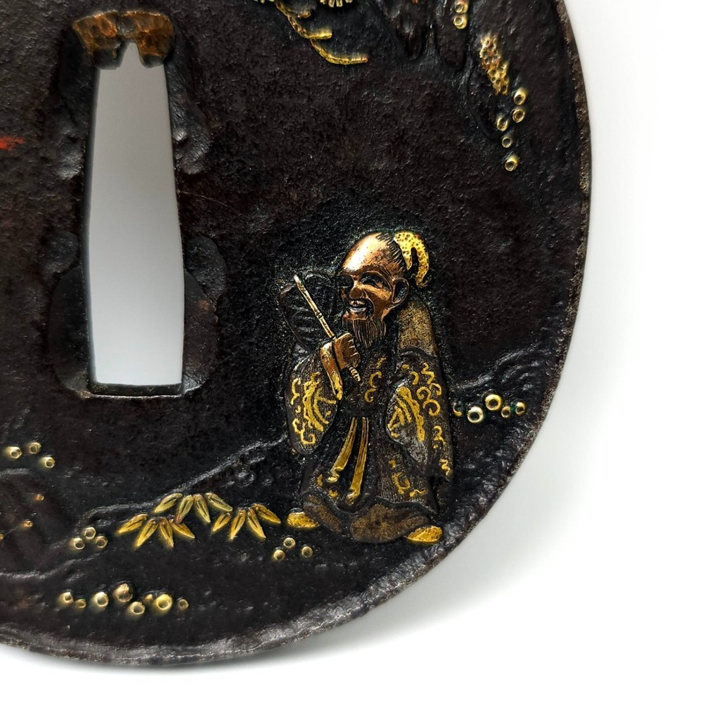 A fine (ko-) Nara school Tsuba