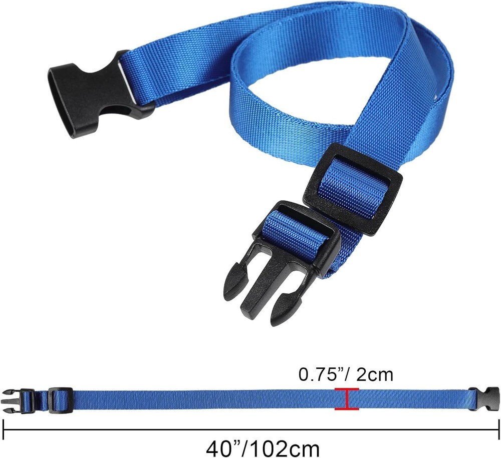 Utility Straps with Quick Release Buckle, Nylon Backpack Accessory Sleeping