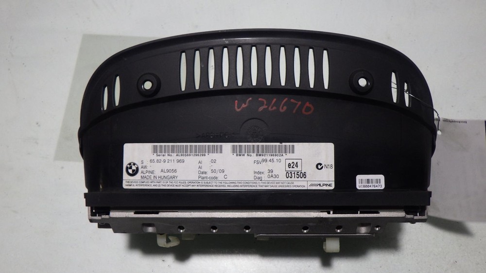 11 BMW 335i Info Screen 65829211969
