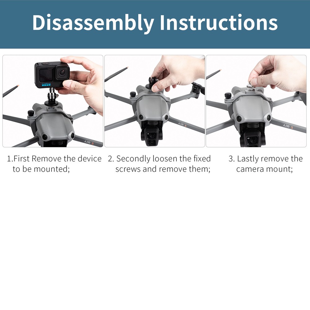 Multifunctional Expansion Bracket Fixed Bracket Drone Accessories for DJI Air 3