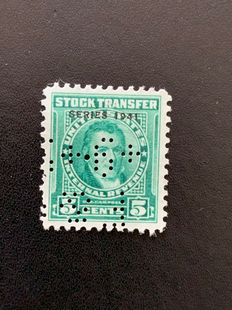 US Stock Transfer - Scott #RD96 - Used