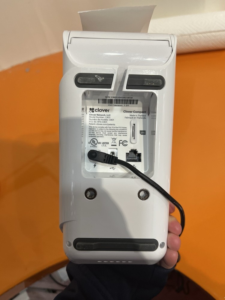 Clover Compact C801 Credit Card Terminal