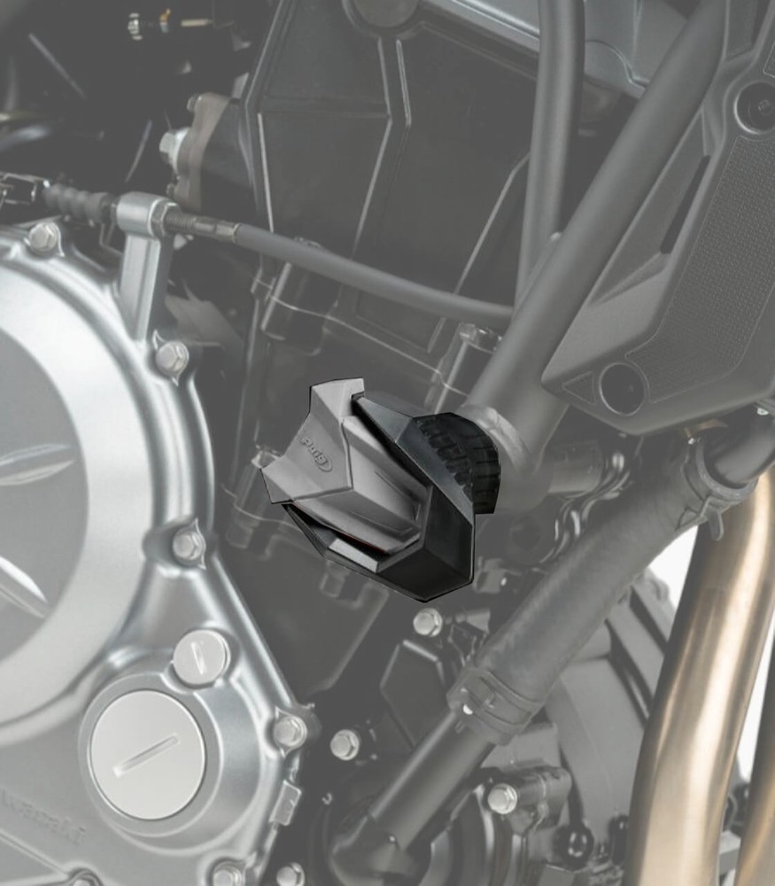 Puig R19 Black/Gray Frame Sliders (6560N)