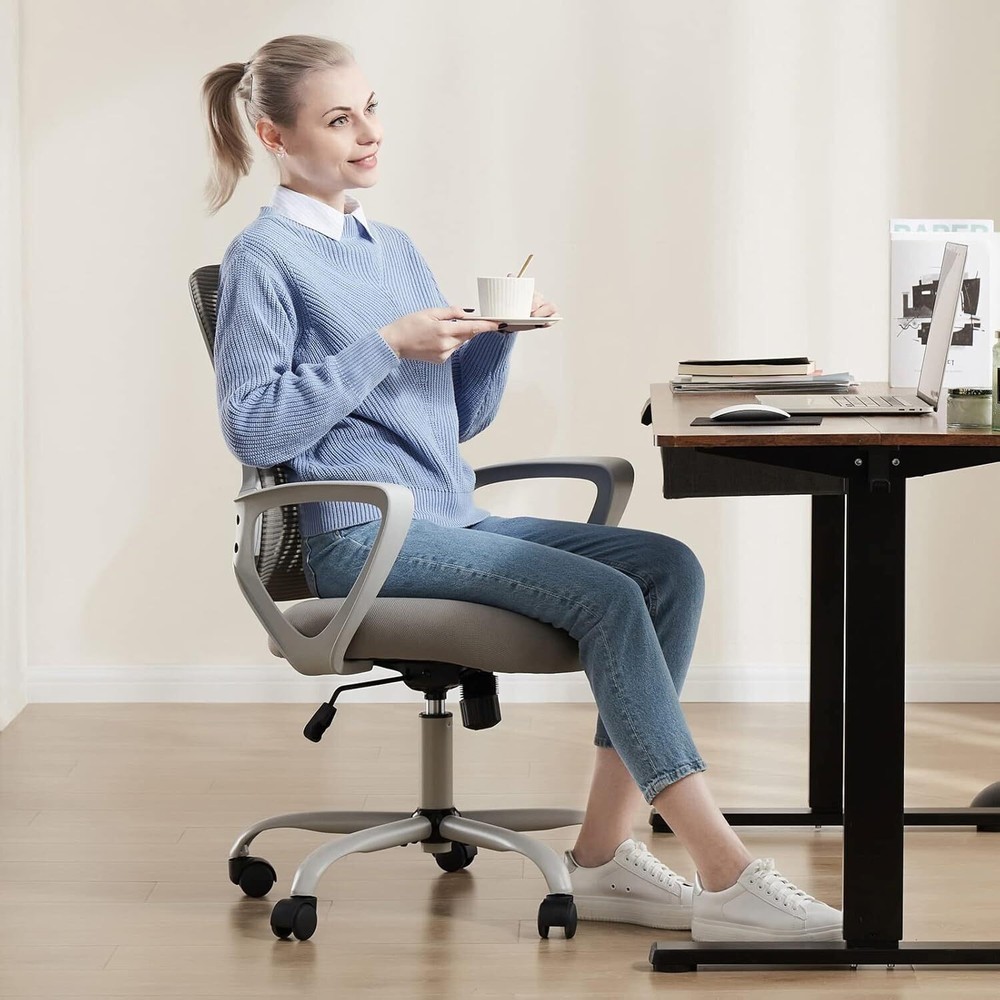 Office Computer Desk Chairs Managerial Executive Chair Comfortable Rolling Work