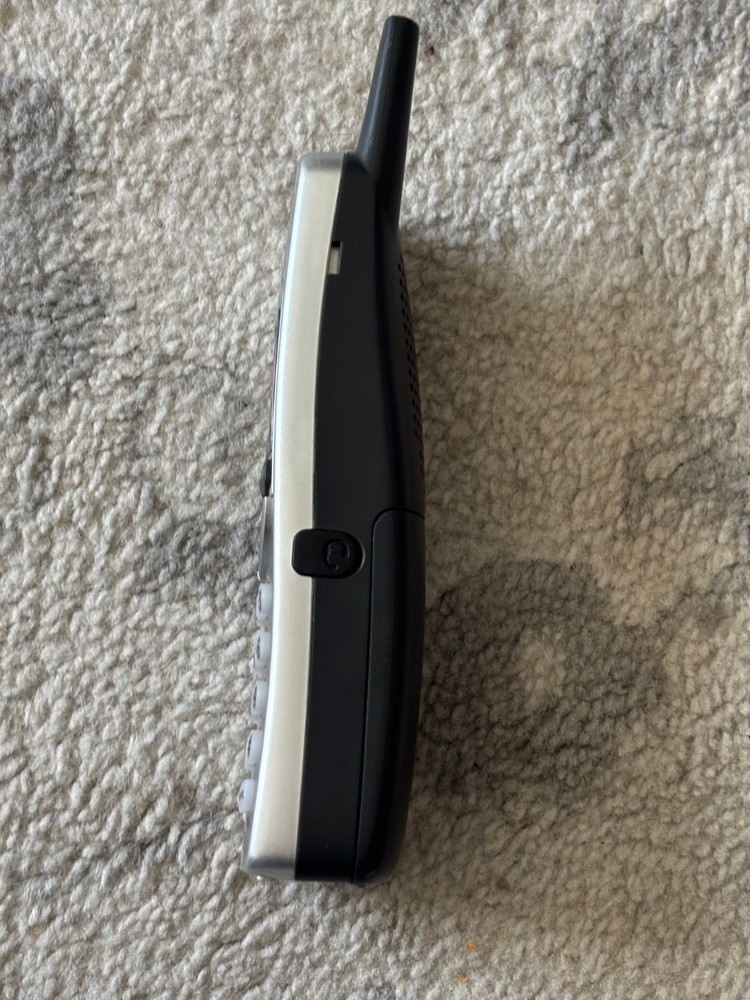 One AT&T E2727B Replacement White Silver Handset Working at last use.