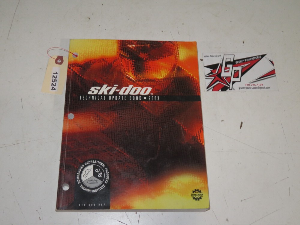 Ski-Doo - 2003 Technical Update Manual - 219600007