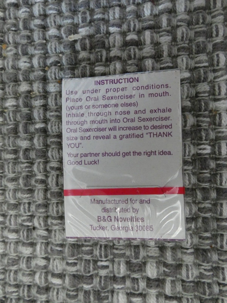 GAG NOVELTY GIFT GENERIC SUPER WILD B JOB